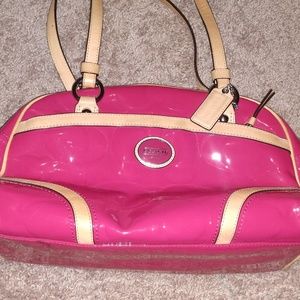 Pink Authentic coach purse